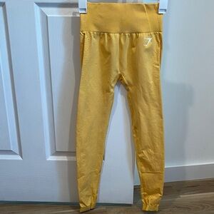 Gymshark Yellow Leggings